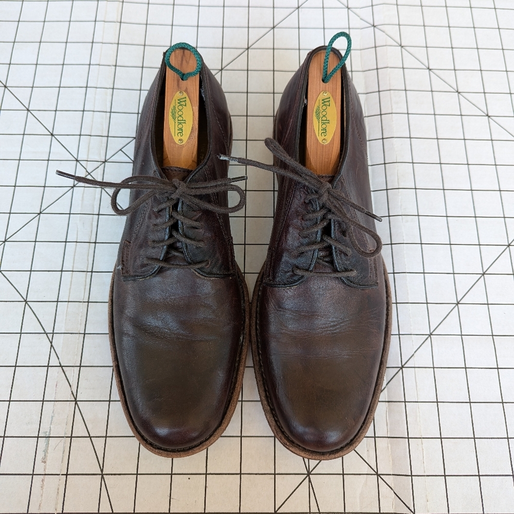 John Frye men's dark brown dress shoes size 9.5